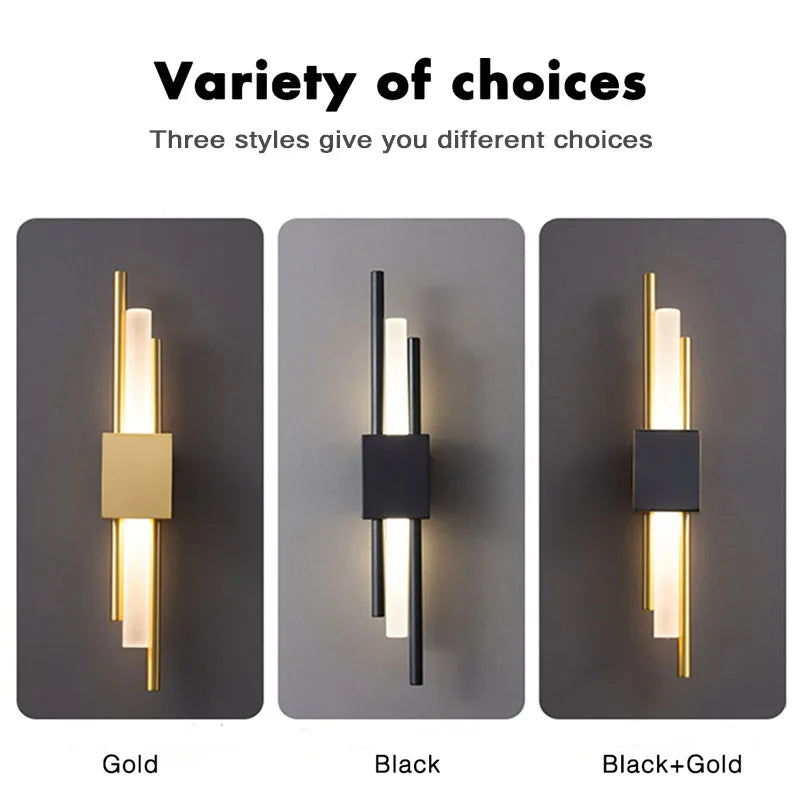 Nordic LED Wall Lamp: Contemporary Indoor Lighting for Every Space