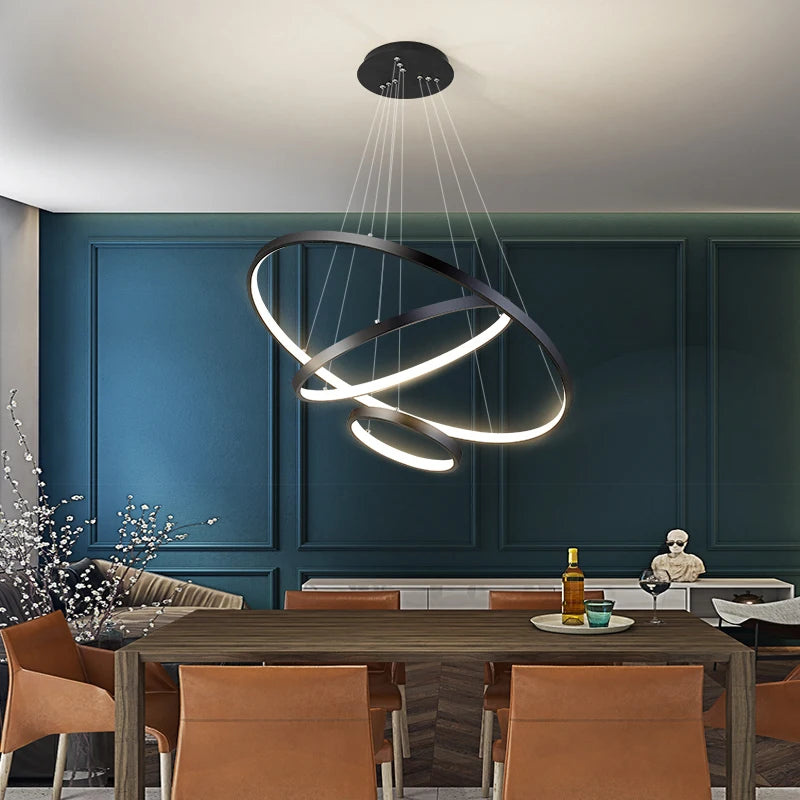 Modern LED Ceiling Chandelier for Villa, Living Room, Bedroom, Dining Room