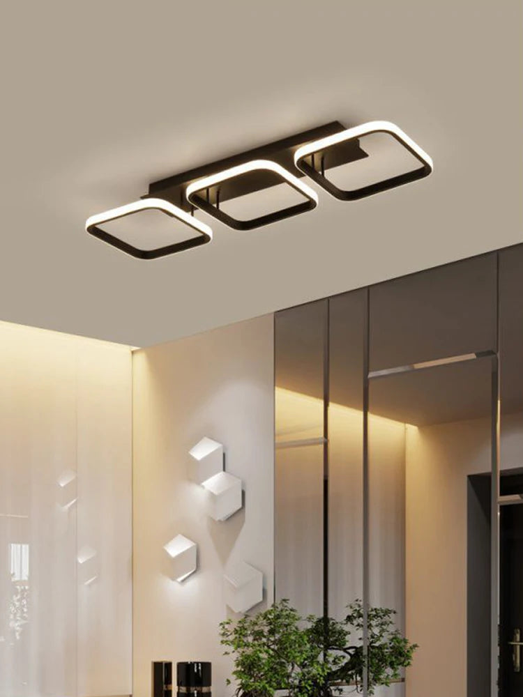 Nordic LED Chandelier Ceiling Lamp – Modern Lighting for Living Rooms and Corridors