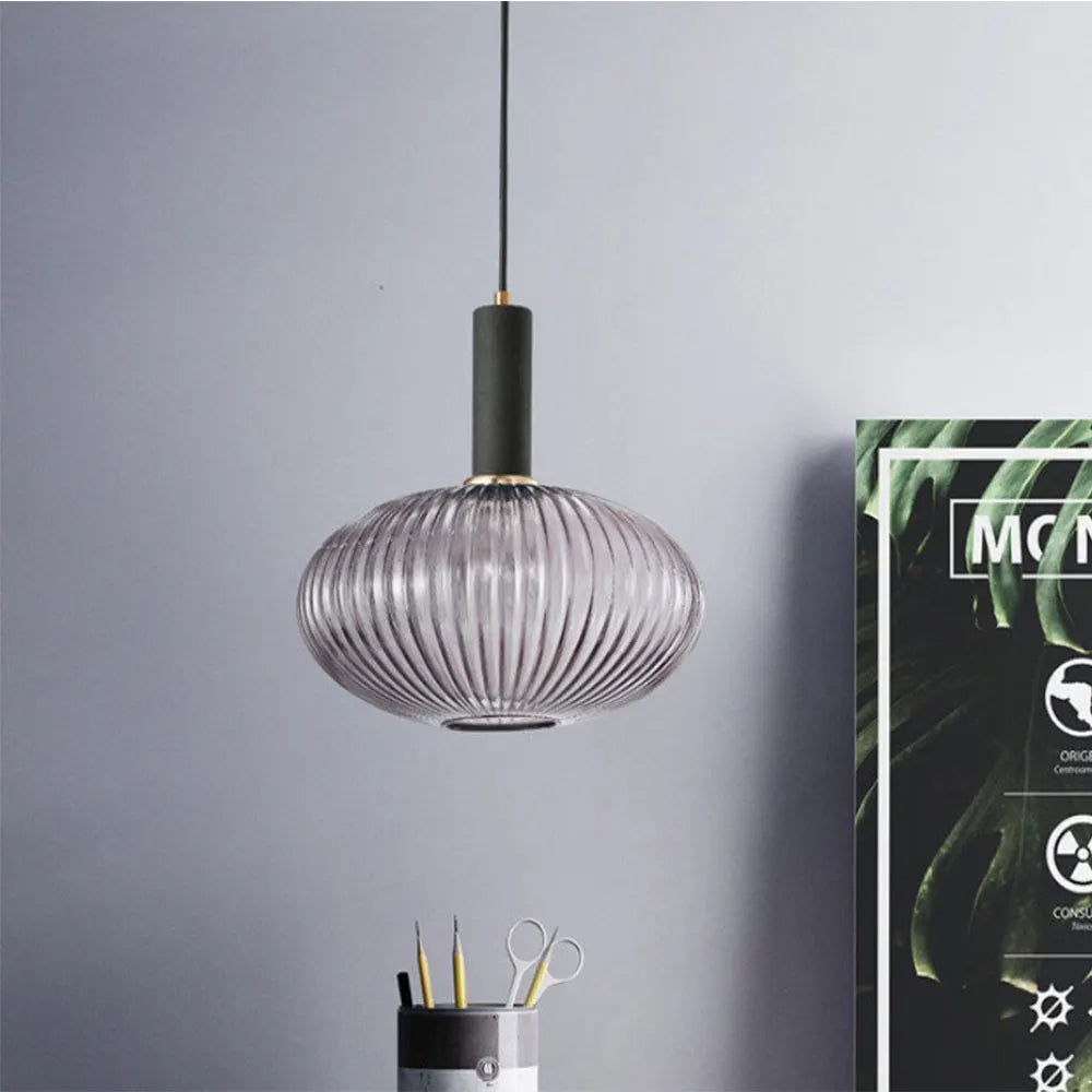 Nordic Retro Colorful Glass Pendant Lights: Creative Illumination for Your Space