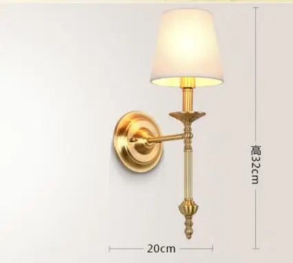 Arandela De Parede Copper Vintage Wall Lamp – Elegant Lighting for Your Home