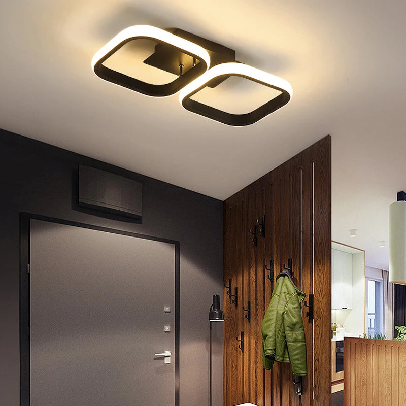 Nordic LED Chandelier Ceiling Lamp – Modern Lighting for Living Rooms and Corridors