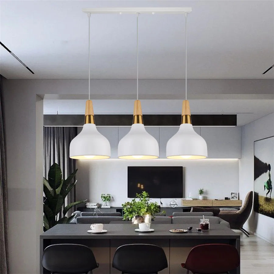 Industrial 3-Heads Metal Pendant Light – Versatile Illumination for Contemporary Spaces