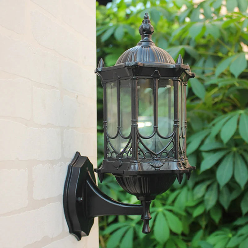 Retro Outdoor Waterproof Antirust E27 Wall Lamp