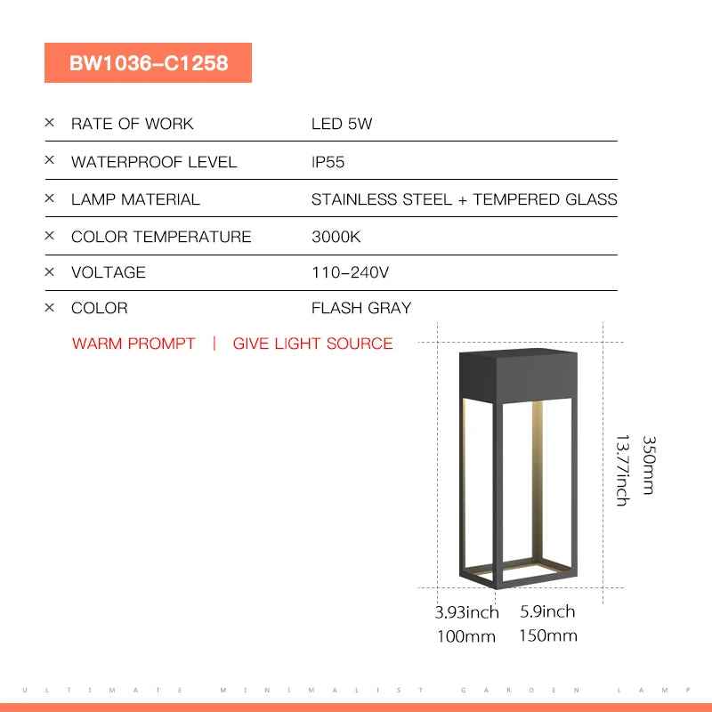 VZVI Outdoor Wall Light: Solar-Powered Illumination for Your Space