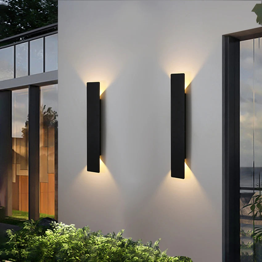 Outdoor Waterproof Wall Lamp: Modern LED Illumination for Your Exterior