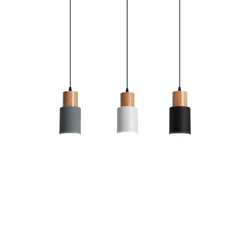 Minimalist Single Head Chandelier – Modern Nordic Pendant Lamp for Bedroom and Dining