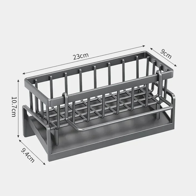 Kitchen Shelf Rag Storage Drainage Shelf No-Punch Storage Rack – Home Spice Rack Sink Tap Drainage Rack