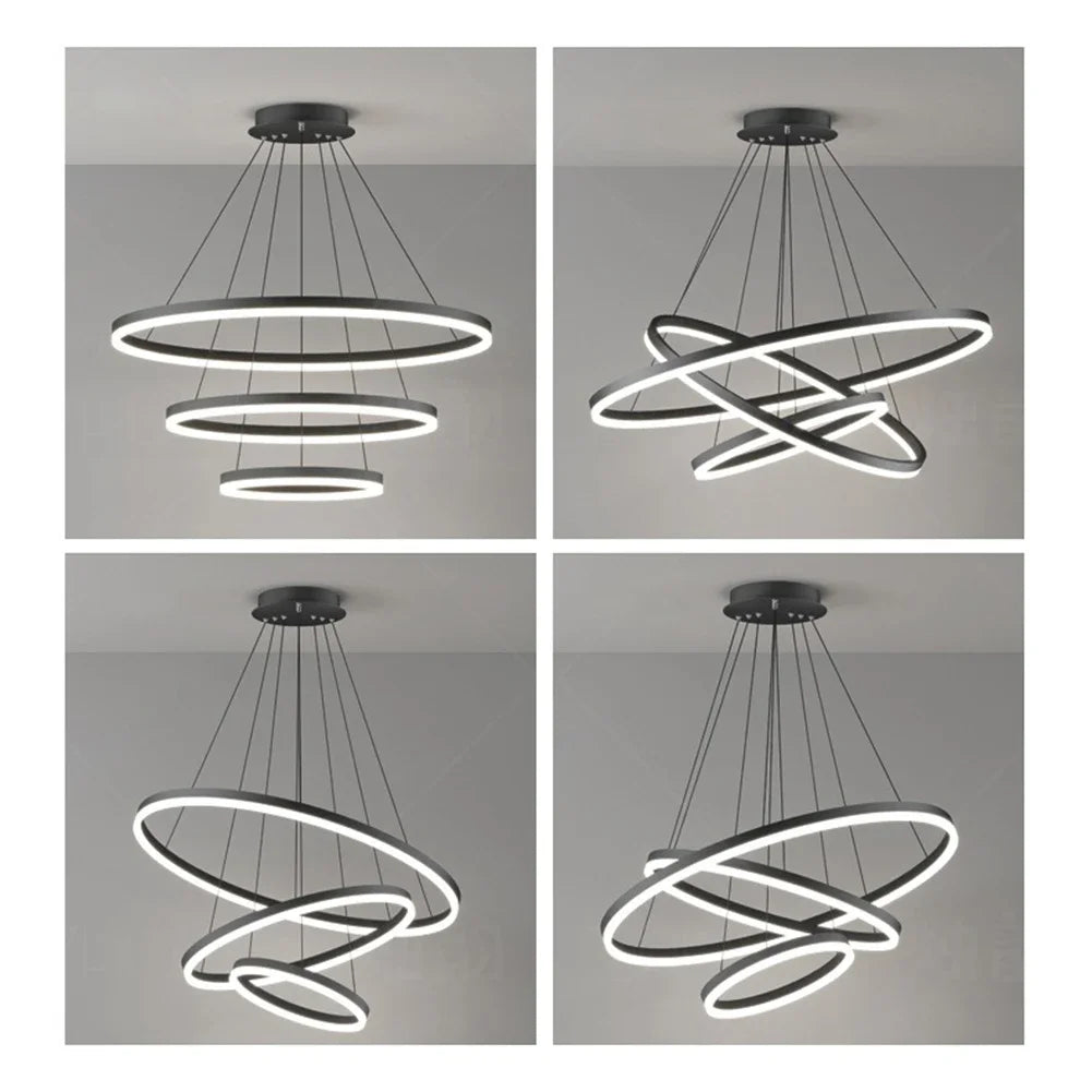 Nordic Luxury Ceiling Chandelier – Elegant Lighting for Any Room