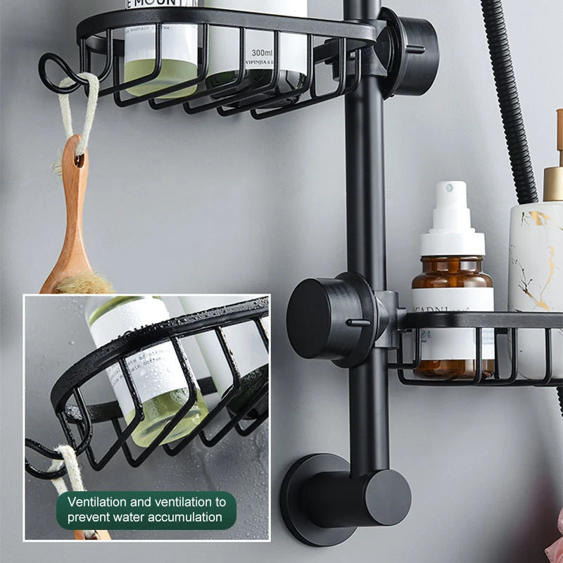 Bathroom Faucet Storage Rack Shower Soap Holder - Bathroom Organization Shower Shelves