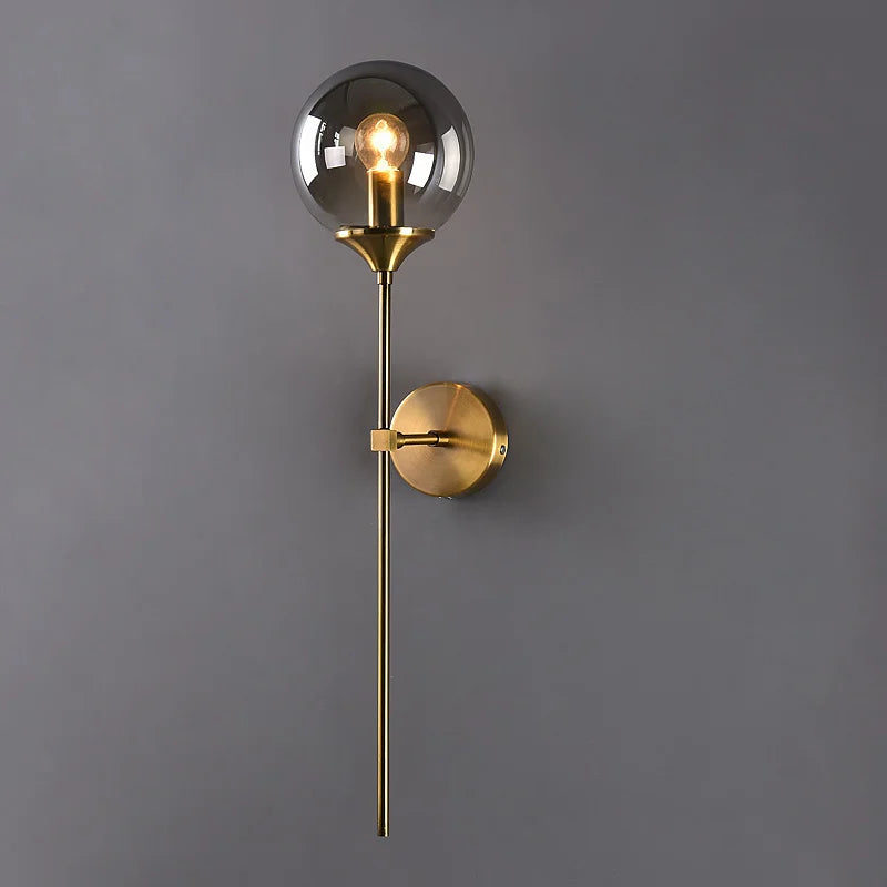 Nordic Modern LED Wall Lamp – Elegant Gold Light Fixture for Home Decor