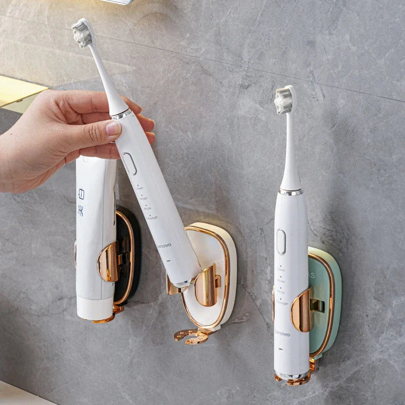 Traceless Wall-Mounted Electric Toothbrush Holder - Bathroom Accessories