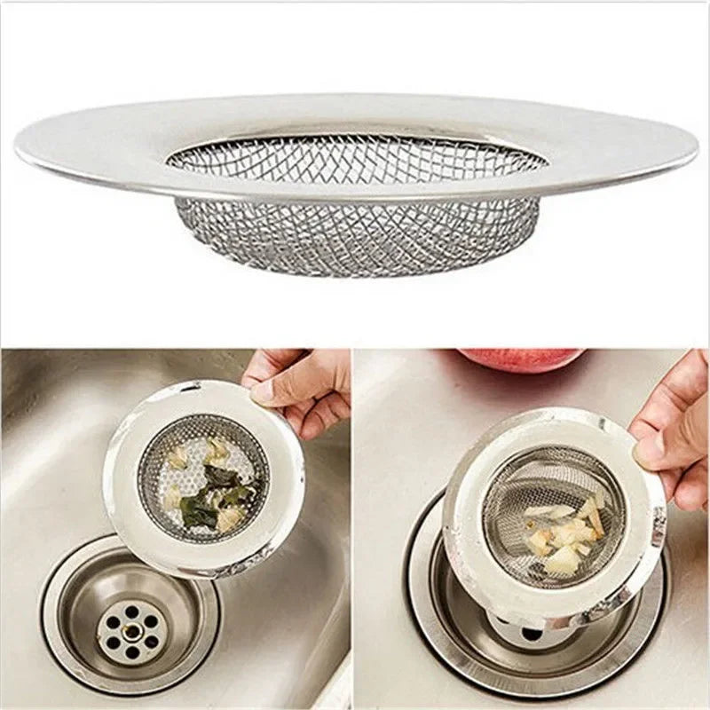 Stainless Steel Bathtub Hair Catcher – Efficient Drainage Solution