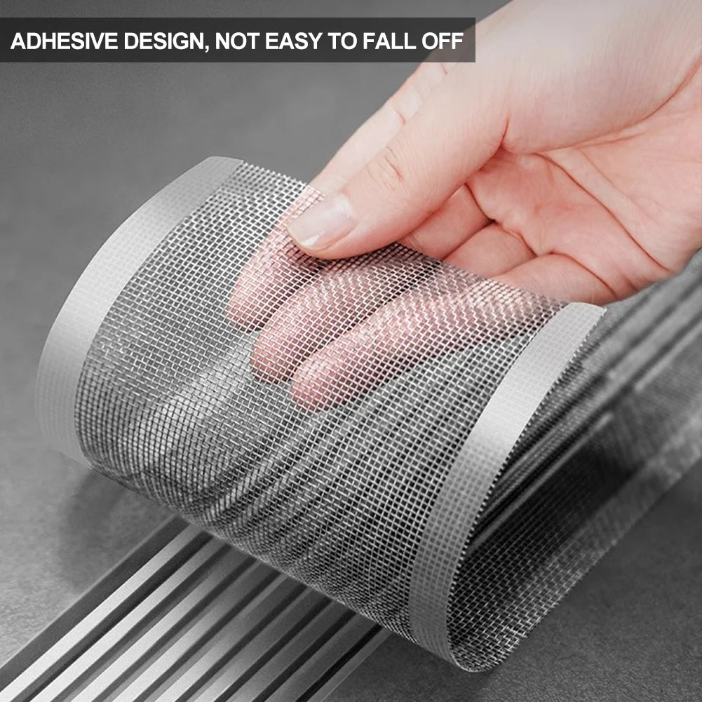 Disposable Mesh Strainer for Kitchen Sink and Bathroom Drain – 5/10 Meter Roll