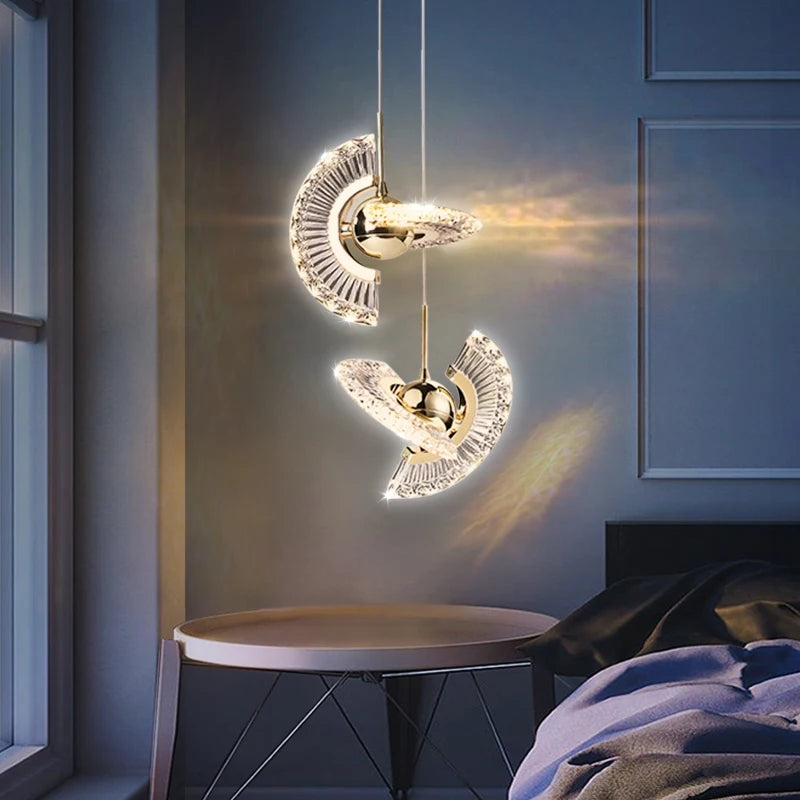 Nordic Pendant Lamp - Rotatable Multi-Styling LED Hanging Light for Ceiling, Modern Indoor Lighting