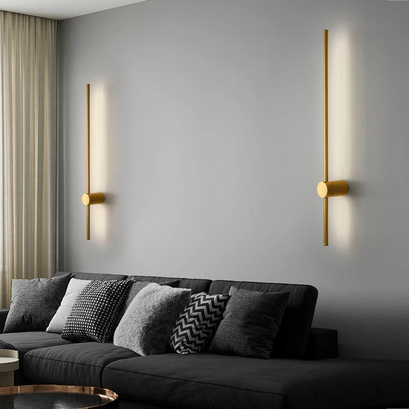 Indoor 350° Rotatable LED Wall Lights: Stylish Illumination for Every Room