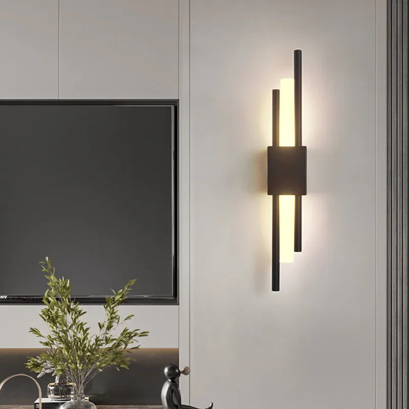 Modern LED Wall Lamp - Nordic Indoor Lighting for Bathroom, Corridor, Living Room, and Bedroom