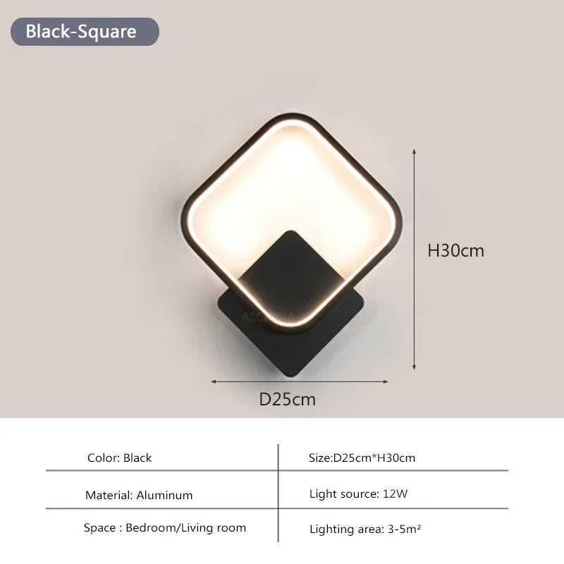 Modern LED Wall Lamp – Stylish Minimalist Sconce for Home Decor