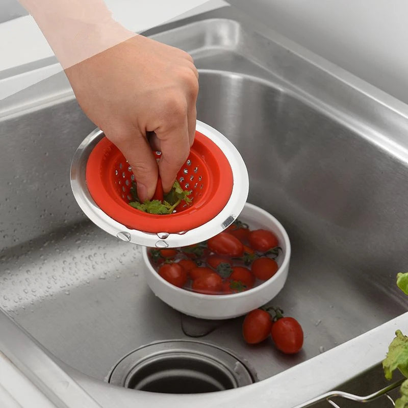 Kitchen Silicone Sink Strainer – Effective Food Waste Management