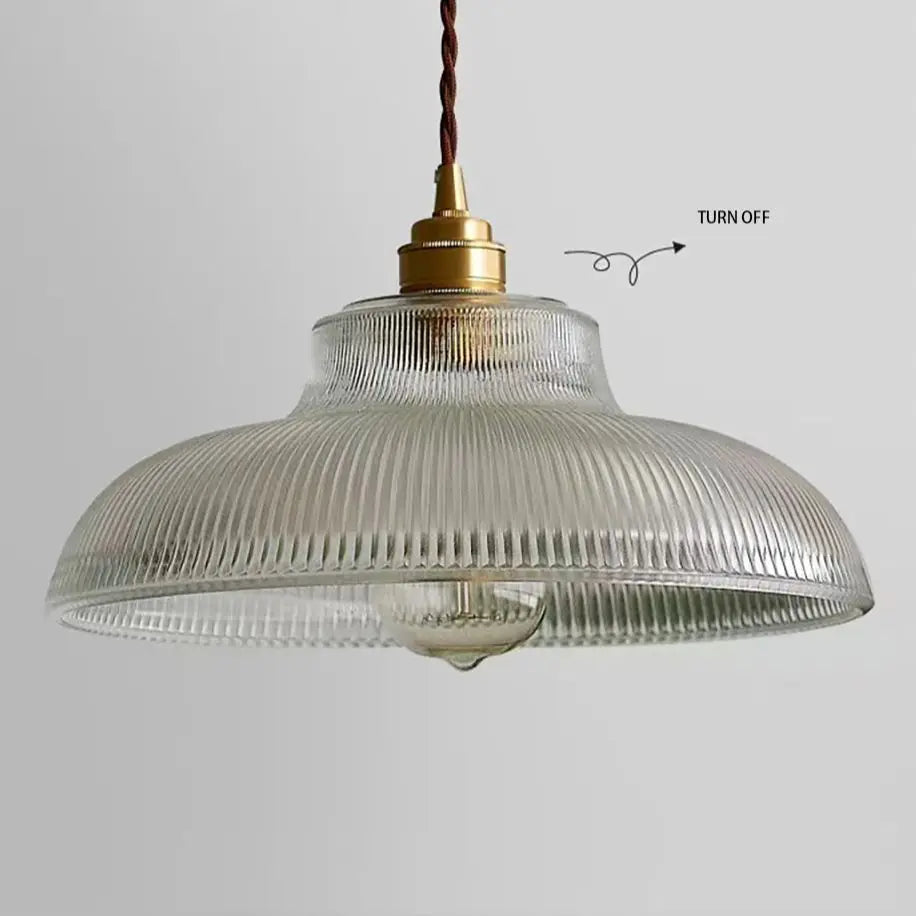 Nordic Glass Pendant Lights with Retro Hanging Fixtures for Home Illumination