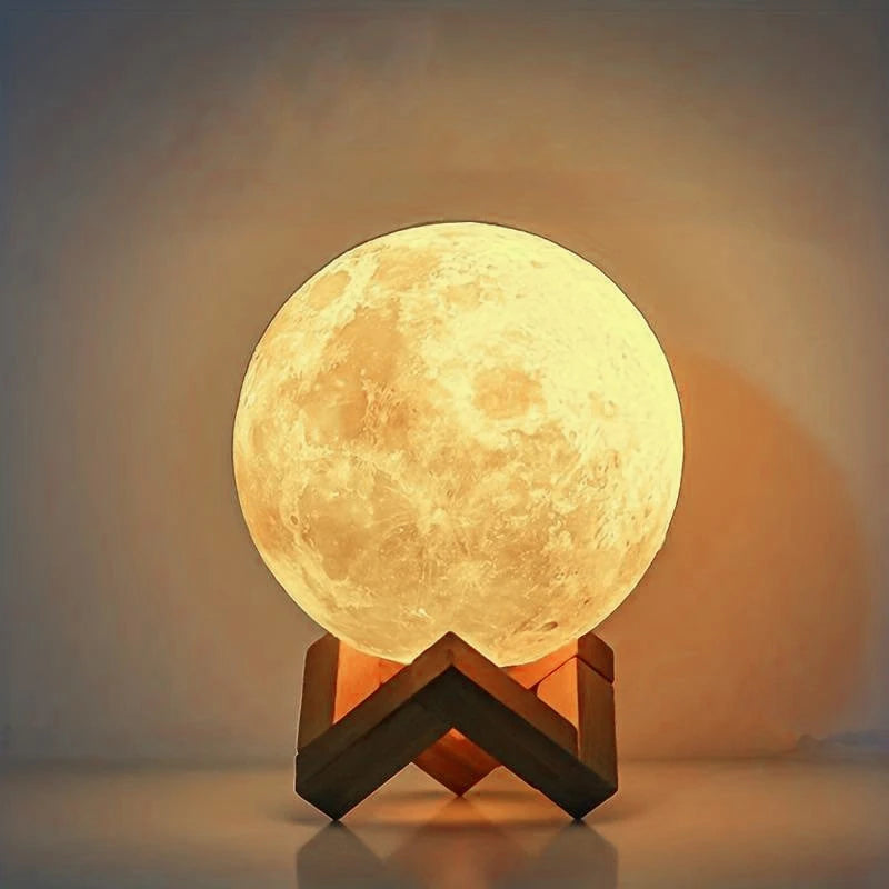 Moon Night Light Planet Lights Home Decorations Desktop Decorative Ornaments Illuminated Night Lights