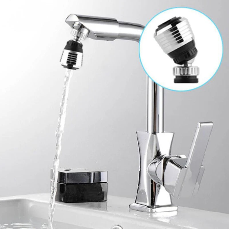 3 Mode Faucet Head - 360° Rotating Water Saving Tap Nozzle Universal Kitchen Accessories