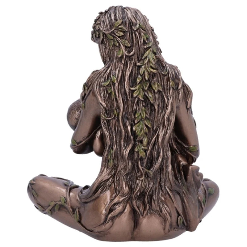 Mother Earth Gaia Statue – Hand-Painted Decorative Figurine for Home & Garden