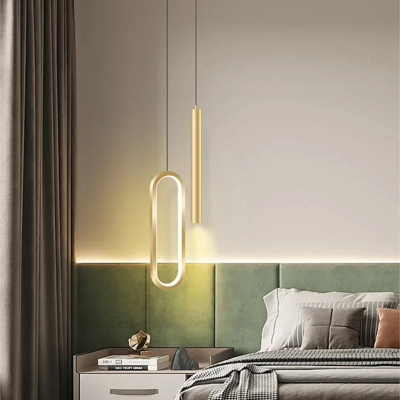 Nordic LED Pendant Light Modern Hanging Lamp for Bedroom Dining Room Living Room Home Decor