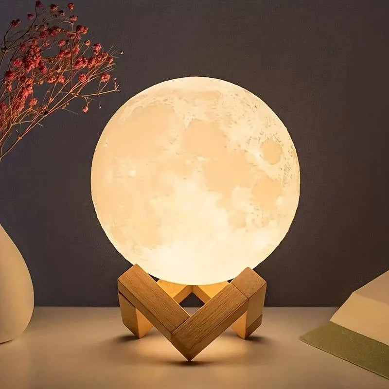 Moon Night Light Planet Lights Home Decorations Desktop Decorative Ornaments Illuminated Night Lights