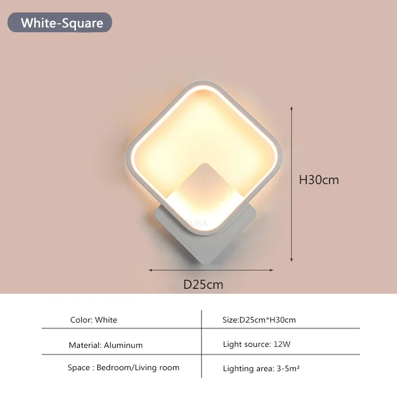 Modern LED Wall Lamp – Stylish Minimalist Sconce for Home Decor