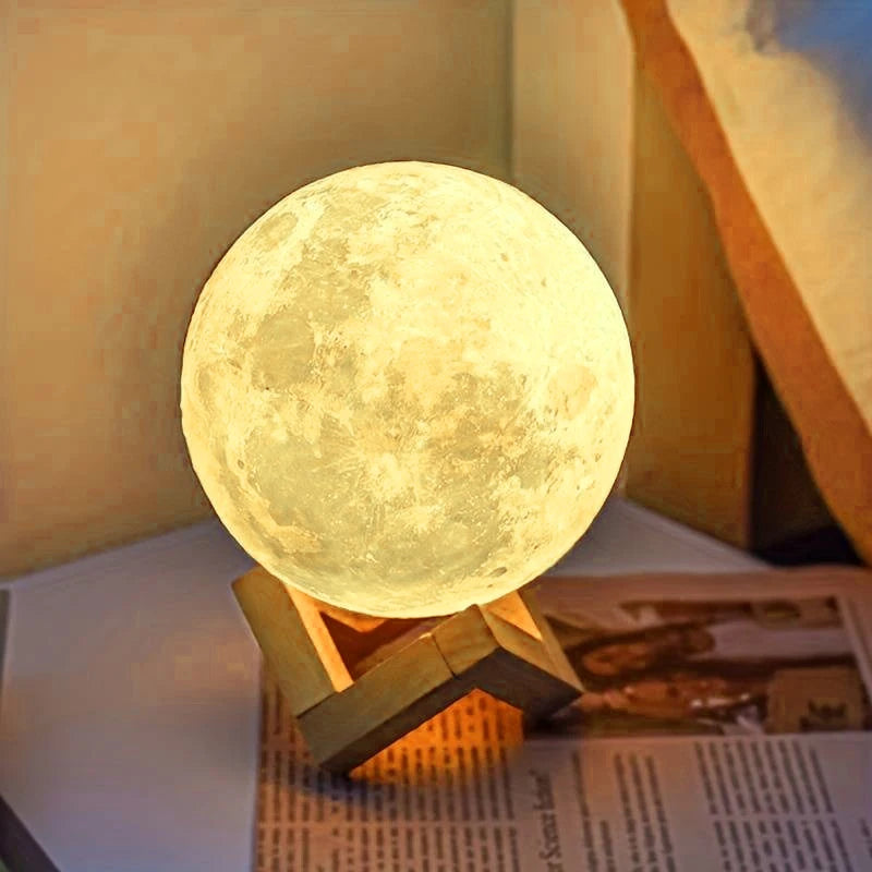 Moon Night Light Planet Lights Home Decorations Desktop Decorative Ornaments Illuminated Night Lights