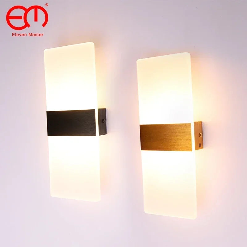 LED Wall Light – Versatile Modern Sconce for Bedroom, Living Room, Balcony, and Aisle