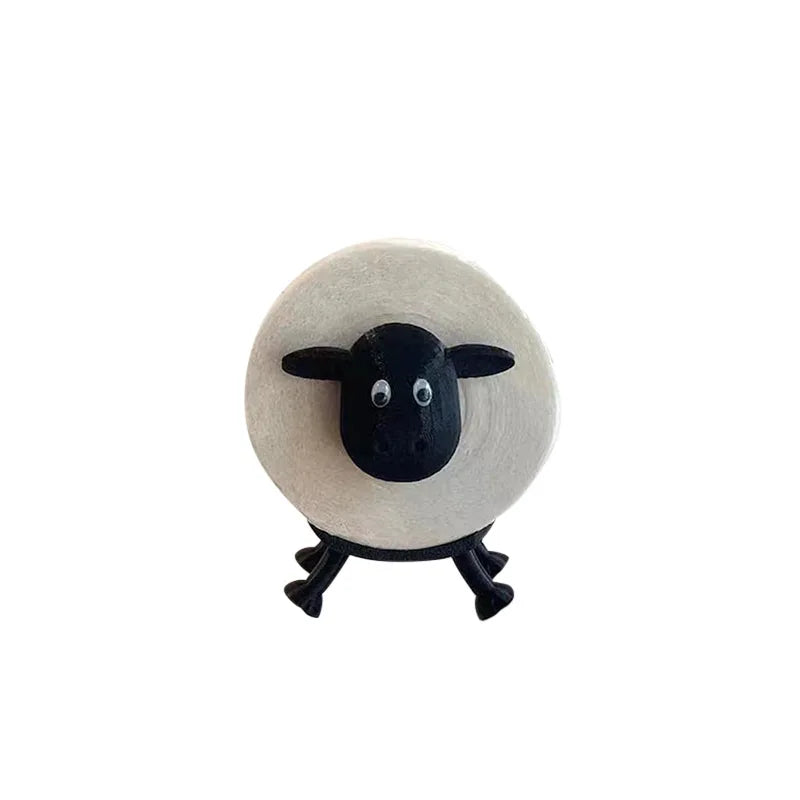 Cartoon Sheep Toilet Roll Paper Holder – Creative Tissue Holder for Living Room, Dining Table, Kitchen & Bedroom