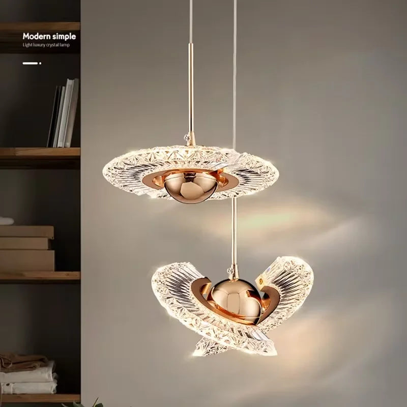 Nordic Pendant Lamp - Rotatable Multi-Styling LED Hanging Light for Ceiling, Modern Indoor Lighting