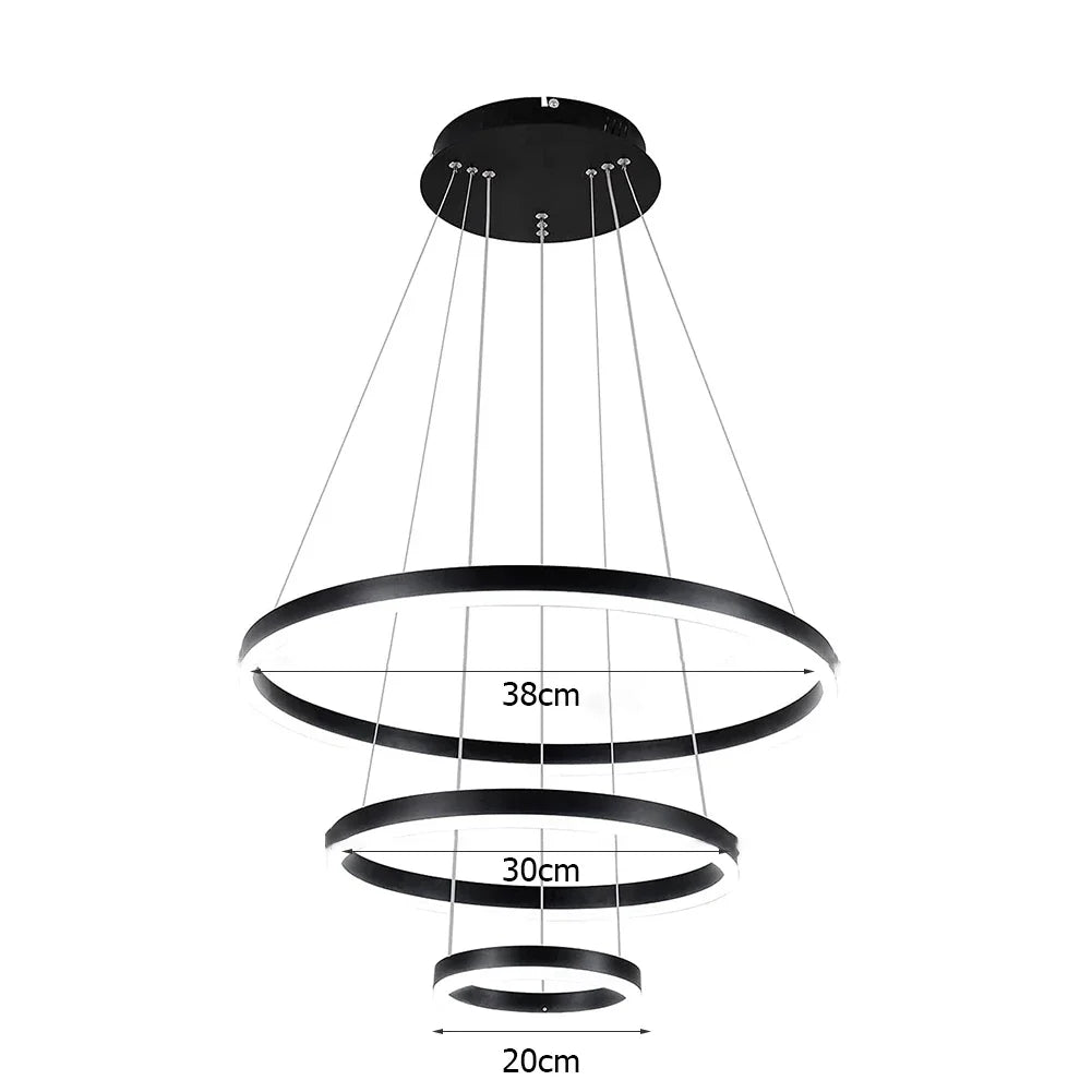 Nordic Luxury Ceiling Chandelier – Elegant Lighting for Any Room