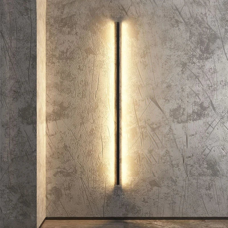 Minimalist Long LED Wall Lamp for Living Room and Bedroom - Modern Aluminum Wall Light Indoor Lighting Sconce