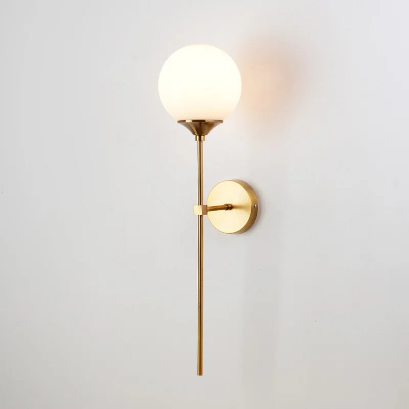 Nordic Modern LED Wall Lamp – Elegant Gold Light Fixture for Home Decor