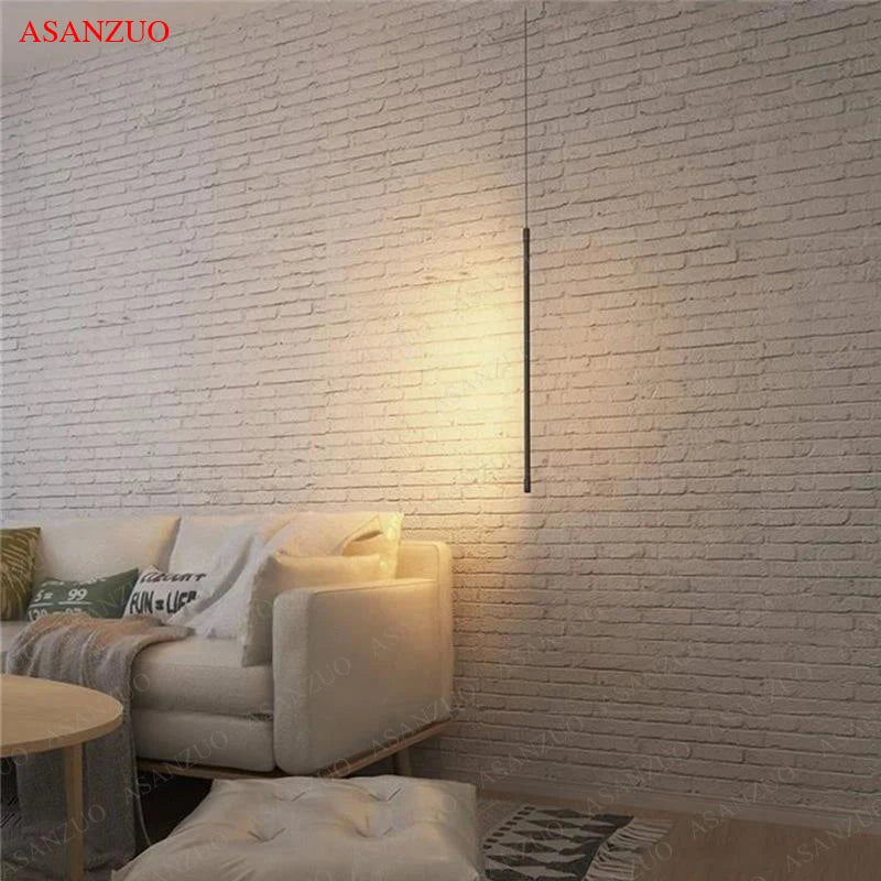 Modern Adjustable LED Pendant Light for Bedroom and Living Room