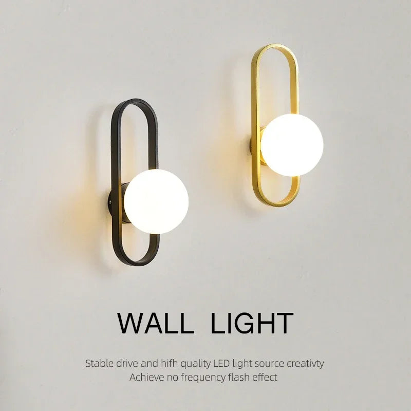 Modern LED Wall Lamp - Luxury Decorative Wall Sconce for Living Room, Bedroom, Corridor, Hotels