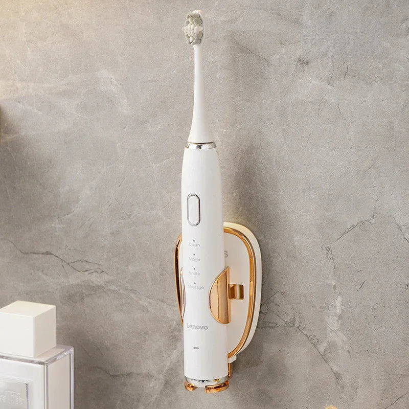 Traceless Wall-Mounted Electric Toothbrush Holder - Bathroom Accessories