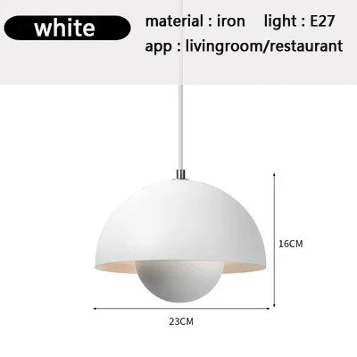 Nordic Café Macarone Chandelier: Elegant Illumination for Your Dining Experience